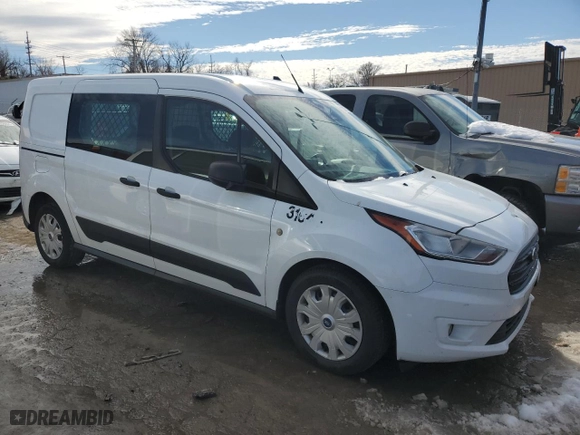 2020 Ford Transit Connect Van XLT with VIN NM0LS7F25L1440509, listed as a Copart auction lot 89373135 with 180,667 mi miles and Clean Title. Bid and sale history available at carsss.com. Image 4.