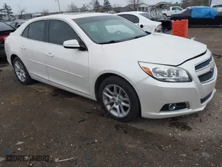 2013 Chevrolet Malibu ECO with VIN 1G11F5SR6DF162447, listed as a IAAI auction lot 41705059 with 168,670 mi miles. Bid and sale history available at carsss.com. Image 1.