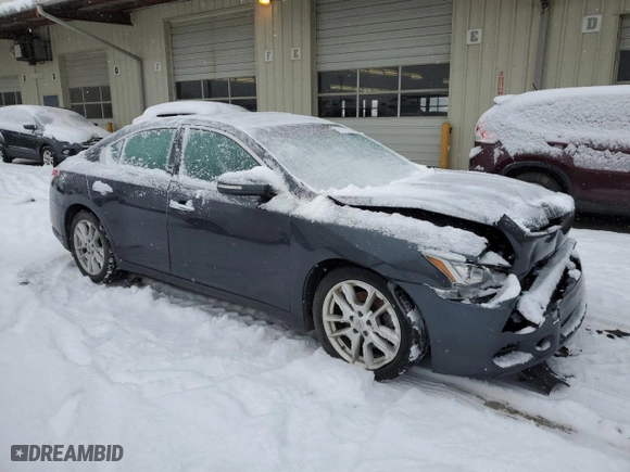 2009 Nissan Maxima 3.5 S with VIN 1N4AA51E19C858992, listed as a Copart auction lot 88049175 with 119,788 mi miles and Salvage Title. Bid and sale history available at carsss.com. Image 4.