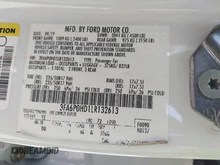 2020 Ford Fusion SE with VIN 3FA6P0HD1LR132613, listed as a IAAI auction lot 42051569 with 48,324 mi miles and . Bid and sale history available at carsss.com. Image 9.