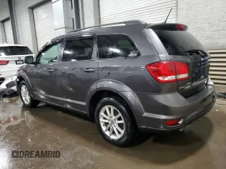 2015 Dodge Journey SXT with VIN 3C4PDDBG6FT600909, listed as a Copart auction lot 46151545 with 121,827 mi miles and Salvage Title. Bid and sale history available at DreamBid. Image 2.