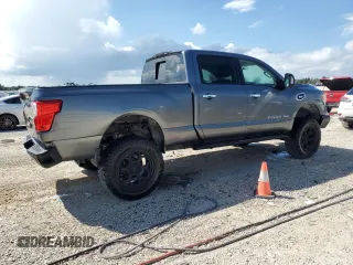 2017 Nissan Titan XD S with VIN 1N6AA1F31HN550814, listed as a Copart auction lot 74151354 with 81,857 mi miles and Salvage Title. Bid and sale history available at carsss.com. Image 3.