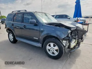 2008 Ford Escape XLT with VIN 1FMCU03128KA81939, listed as a Copart auction lot 63922515 with 182,089 mi miles and Salvage title. Bid and sale history available at DreamBid. Image 4.