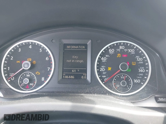 2015 Volkswagen Tiguan SE z VIN WVGBV7AXXFW503955, wystawiony jako IAAI lot #41730076 z przebiegiem 146 446 mil mil oraz . Historia ofert i sprzedaży dostępna na DreamBid. Obrazek 7.
