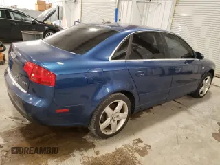 2005 Audi A4 2.0T with VIN WAUAF68E25A457803, listed as a Copart auction lot 80215234 with 141,017 mi miles and Clean Title. Bid and sale history available at carsss.com. Image 3.