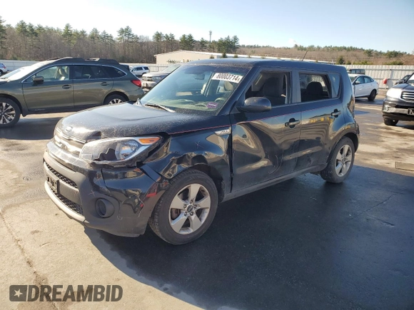 2017 Kia Soul with VIN KNDJN2A25H7434838, listed as a Copart auction lot 80003714 with 103,629 mi miles and Salvage Title. Bid and sale history available at carsss.com. Image 1.