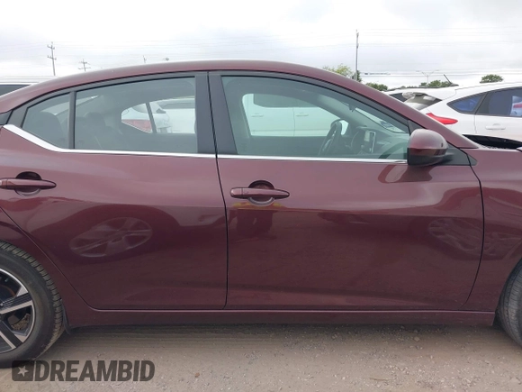 2024 Nissan Sentra SV with VIN 3N1AB8CV3RY314977, listed as a IAAI auction lot 42612915 with 27,805 mi miles and . Bid and sale history available at DreamBid. Image 13.