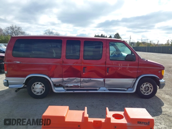 1999 Ford Econoline Passenger XL with VIN 1FMRE11L1XHA05657, listed as a IAAI auction lot 41968923 with 150,868 mi miles and . Bid and sale history available at carsss.com. Image 13.