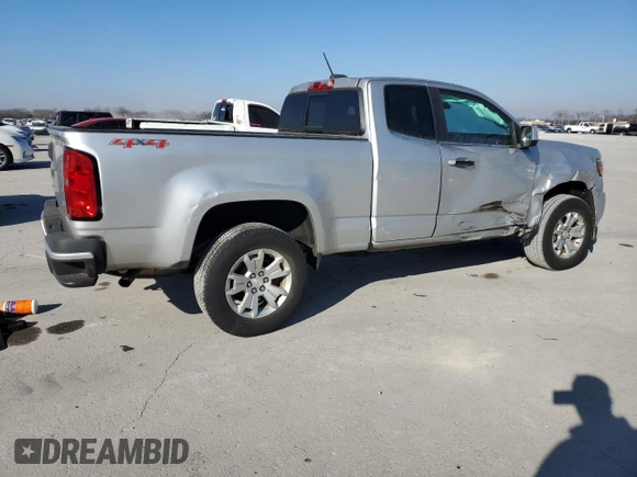 2018 Chevrolet Colorado 4WD LT with VIN 1GCHTCEN9J1158560, listed as a Copart auction lot 87617595 with 65,341 mi miles and Salvage Title. Bid and sale history available at carsss.com. Image 3.