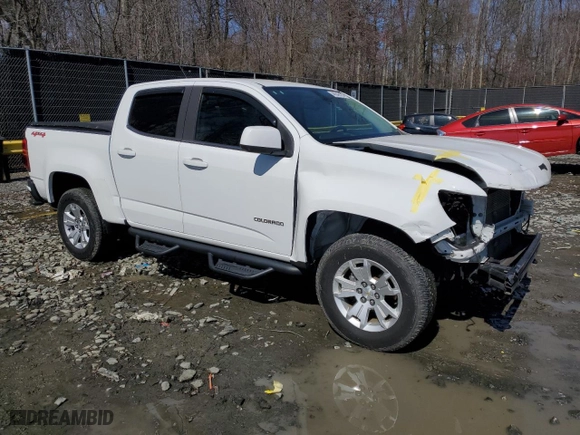2017 Chevrolet Colorado 4WD LT with VIN 1GCGTCEN2H1205871, listed as a Copart auction lot 48849105 with 63,101 mi miles and Salvage Title. Bid and sale history available at carsss.com. Image 4.