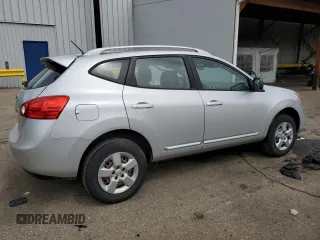 2015 Nissan Rogue S with VIN JN8AS5MV3FW761889, listed as a Copart auction lot 52535885 with 161,734 mi miles and Salvage Title. Bid and sale history available at DreamBid. Image 3.