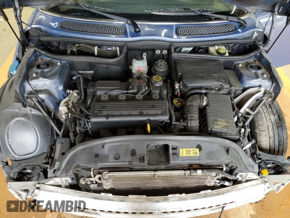2005 MINI Convertible with VIN WMWRF33485TG10496, listed as a Copart auction lot 58582955 with 107,641 mi miles and Salvage title. Bid and sale history available at DreamBid. Image 11.