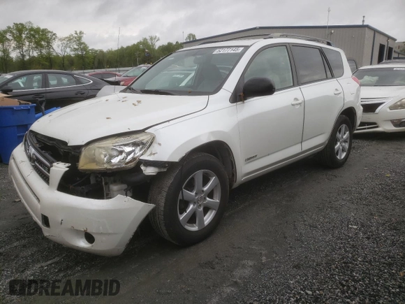 2007 Toyota RAV4 Limited with VIN JTMBK31VX75017108, listed as a Copart auction lot 52177145 with 202,607 mi miles and Salvage Title. Bid and sale history available at carsss.com. Image 1.