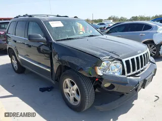 2005 Jeep Grand Cherokee Limited with VIN 1J4HS58N95C657759, listed as a IAAI auction lot 41830601 with 184,393 mi miles. Bid and sale history available at carsss.com. Image 1.