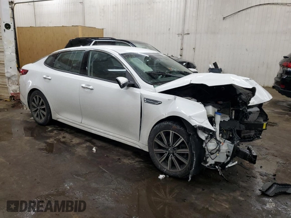 2020 Kia Optima EX Premium with VIN 5XXGU4L13LG408297, listed as a Copart auction lot 45485555 with 38,506 mi miles and Salvage Title. Bid and sale history available at carsss.com. Image 4.