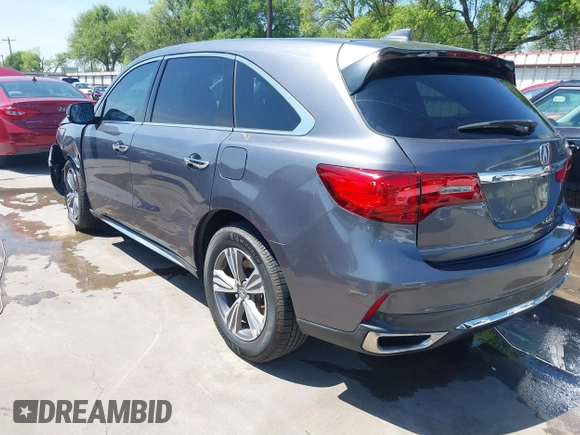2020 Acura MDX with VIN 5J8YD4H32LL000423, listed as a IAAI auction lot 41883862 with 58,981 mi miles and . Bid and sale history available at DreamBid. Image 3.