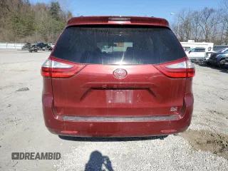 2015 Toyota Sienna Ltd with VIN 5TDDK3DCXFS101103, listed as a Copart auction lot 47593655 with 142,524 mi miles and Salvage Title. Bid and sale history available at carsss.com. Image 6.