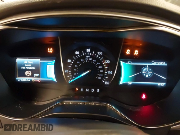 2016 Ford Fusion SE with VIN 1FA6P0HDXG5103054, listed as a IAAI auction lot 41823043 with 71,303 mi miles and . Bid and sale history available at DreamBid. Image 7.