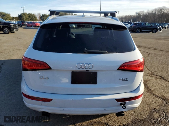 2014 Audi Q5 Premium Plus with VIN WA1LFAFP5EA045579, listed as a Copart auction lot 43961755 with 175,265 mi miles and Salvage Title. Bid and sale history available at carsss.com. Image 6.