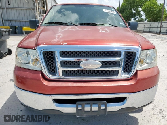 2007 Ford F-150 XLT with VIN 1FTRW12W97KC85972, listed as a Copart auction lot 61775655 with 103,406 mi miles and Salvage title. Bid and sale history available at DreamBid. Image 5.