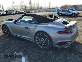 2017 Porsche 911 Turbo with VIN WP0CD2A93HS178432, listed as a Copart auction lot 45962934 with 28,703 mi miles. Bid and sale history available at carsss.com. Image 2.