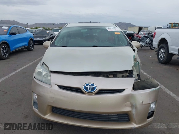 2010 Toyota Prius II with VIN JTDKN3DUXA0052326, listed as a IAAI auction lot 42030858 with 183,046 mi miles and . Bid and sale history available at carsss.com. Image 12.