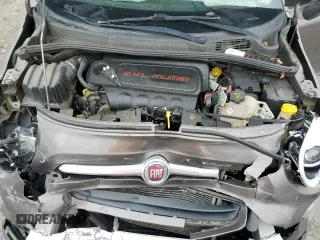 2016 FIAT 500X Trekking Plus with VIN ZFBCFYETXGP400536, listed as a Copart auction lot 55886095 with 81,308 mi miles and Clean title. Bid and sale history available at DreamBid. Image 12.