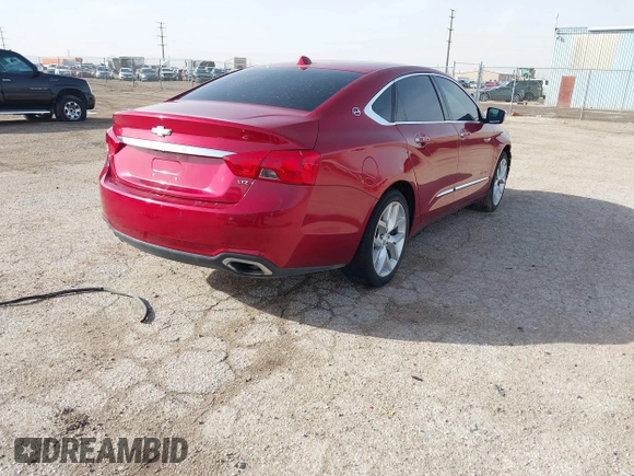 2014 Chevrolet Impala LTZ with VIN 1G1145SL0EU169876, listed as a IAAI auction lot 41696439 with 121,453 mi miles and . Bid and sale history available at DreamBid. Image 4.