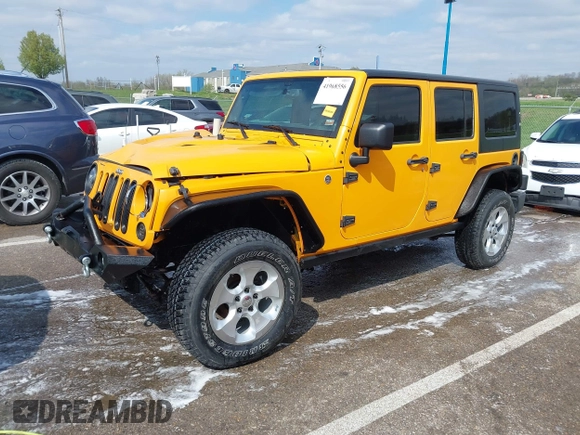 2013 Jeep Wrangler Unlimited Sport z VIN 1C4BJWDG6DL544197, wystawiony jako IAAI lot #41968556 z przebiegiem 121 101 mil mil oraz . Historia ofert i sprzedaży dostępna na DreamBid. Obrazek 19.
