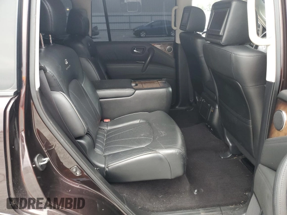 2012 Infiniti QX56 7-passenger with VIN JN8AZ2NFXC9517801, listed as a Copart auction lot 72724824 with 131,185 mi miles and Salvage Title. Bid and sale history available at carsss.com. Image 11.