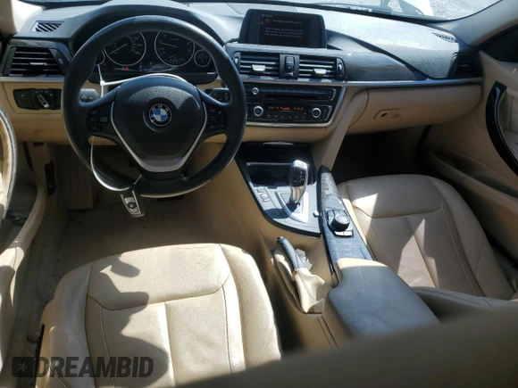 2012 BMW 3 Series 328i with VIN WBA3A5C57CF257346, listed as a Copart auction lot 53744705 with 118,242 mi miles and Salvage title. Bid and sale history available at DreamBid. Image 8.