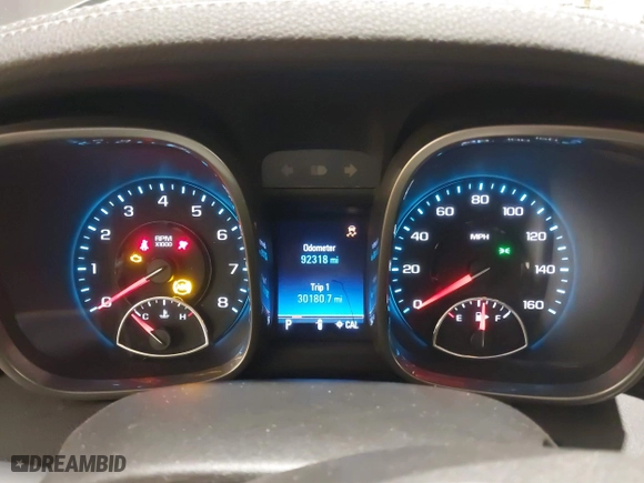 2013 Chevrolet Malibu LTZ with VIN 1G11H5SA0DF288078, listed as a IAAI auction lot 41441128 with 92,318 mi miles. Bid and sale history available at carsss.com. Image 7.