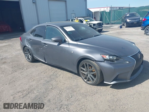 2015 Lexus IS 250 z VIN JTHCF1D21F5020586, wystawiony jako IAAI lot #41690336 z przebiegiem Nie podano mil oraz . Historia ofert i sprzedaży dostępna na DreamBid. Obrazek 1.