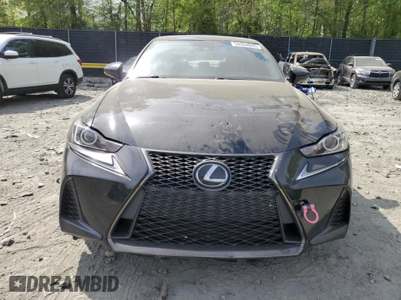 2019 Lexus IS 300 with VIN JTHC81D2XK5035236, listed as a Copart auction lot 54554095 with 70,847 mi miles and Salvage title. Bid and sale history available at DreamBid. Image 5.