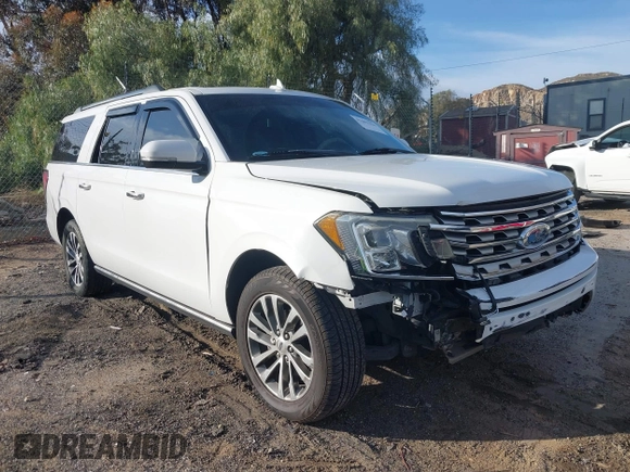 2018 Ford Expedition Max Limited with VIN 1FMJK1KT9JEA23210, listed as a IAAI auction lot 41603316 with 113,725 mi miles and . Bid and sale history available at DreamBid. Image 1.