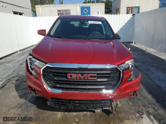 2024 GMC Terrain SLE with VIN 3GKALTEG2RL336515, listed as a Copart auction lot 44109695 with 16,356 mi miles and Non Repairable. Bid and sale history available at carsss.com. Image 5.
