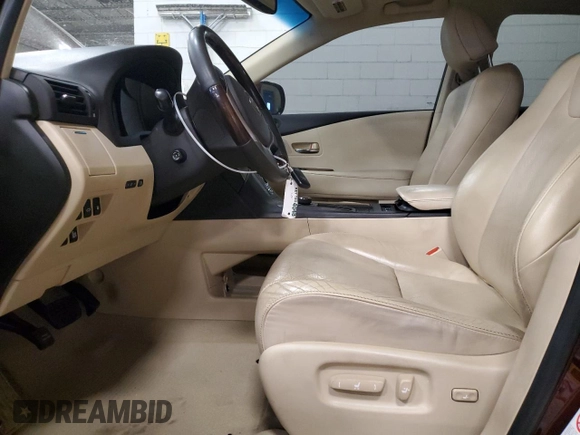 2015 Lexus RX 350 with VIN 2T2ZK1BA8FC192842, listed as a Copart auction lot 54876655 with 117,677 mi miles and Salvage Title. Bid and sale history available at carsss.com. Image 7.