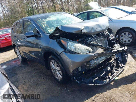 2013 Honda CR-V EX with VIN 2HKRM4H55DH658117, listed as a IAAI auction lot 41933093 with 68,726 mi miles. Bid and sale history available at carsss.com. Image 1.