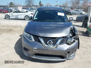 2015 Nissan Rogue S with VIN KNMAT2MVXFP527878, listed as a IAAI auction lot 41864389 with 87,305 mi miles and . Bid and sale history available at DreamBid. Image 12.