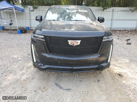 2021 Cadillac Escalade Sport with VIN 1GYS4EKL0MR272237, listed as a Copart auction lot 58370443 with 37,161 mi miles. Bid and sale history available at carsss.com. Image 5.