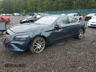 2023 Genesis G70 2.0T with VIN KMTG34TA2PU123742, listed as a Copart auction lot 58624065 with 41,929 mi miles and Salvage title. Bid and sale history available at DreamBid. Image 1.