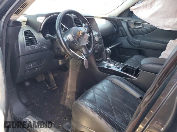 2010 Infiniti FX z VIN JN8AS1MW5AM854595, wystawiony jako Copart lot #43969035 z przebiegiem Nie podano mil oraz Szkoda całkowita • Salvage title. Historia ofert i sprzedaży dostępna na DreamBid. Obrazek 7.