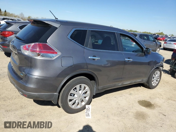 2014 Nissan Rogue SV with VIN 5N1AT2ML2EC832856, listed as a Copart auction lot 50266825 with 135,191 mi miles and Salvage Title. Bid and sale history available at DreamBid. Image 3.