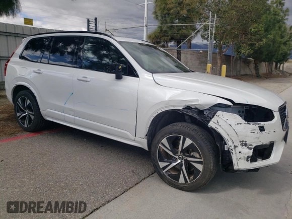 2022 Volvo XC90 R-Design with VIN YV4BR0CM8N1792295, listed as a Copart auction lot 41708124 with 24,774 mi miles and Clean Title. Bid and sale history available at carsss.com. Image 4.