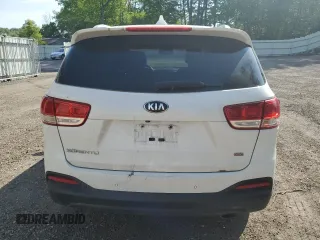 2016 Kia Sorento LX z VIN 5XYPGDA34GG098142, wystawiony jako Copart lot #59497355 z przebiegiem 111 143 mil mil oraz Czysty tytuł • Clean title. Historia ofert i sprzedaży dostępna na DreamBid. Obrazek 6.