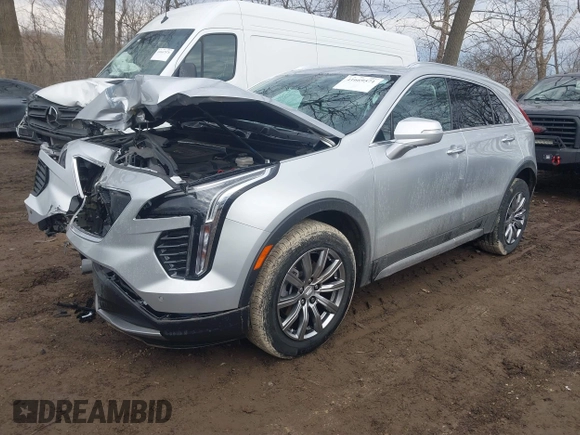 2022 Cadillac XT4 AWD Premium Luxury with VIN 1GYFZDR43NF152561, listed as a IAAI auction lot 41669571 with 16,274 mi miles and . Bid and sale history available at carsss.com. Image 17.