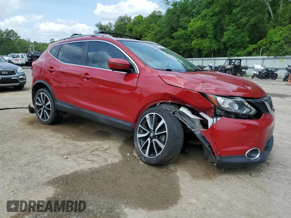2017 Nissan Rogue Sport S with VIN JN1BJ1CR9HW102026, listed as a Copart auction lot 54612175 with 73,853 mi miles and Salvage Title. Bid and sale history available at carsss.com. Image 4.