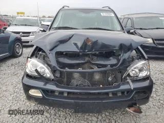2002 Mercedes-Benz M-Class with VIN 4JGAB54E62A292019, listed as a Copart auction lot 81493604 with 305,098 mi miles and Salvage Title. Bid and sale history available at carsss.com. Image 5.