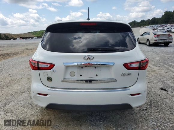 2015 Infiniti QX60 z VIN 5N1AL0MMXFC516202, wystawiony jako Copart lot #61034825 z przebiegiem 131 582 mil mil oraz Czysty tytuł • Clean title. Historia ofert i sprzedaży dostępna na DreamBid. Obrazek 6.