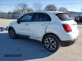 2018 FIAT 500X Urbana Edition with VIN ZFBCFXCB5JP691345, listed as a Copart auction lot 83659514 with 75,017 mi miles and Salvage Title. Bid and sale history available at carsss.com. Image 2.